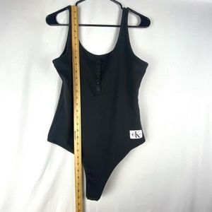 Calvin Klein Henley One Piece Body Suit
